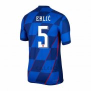 Maglia Croazia Giocatore Erlic Away 2024