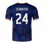Maglia Paesi Bassi Giocatore Schouten Away 2024-2025