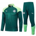 Tuta da Track di Felpa Palmeiras 2024-2025 Verde