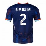 Maglia Paesi Bassi Giocatore Geertruida Away 2024-2025