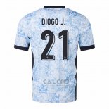 Maglia Portogallo Giocatore Diogo J. Away 2024