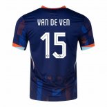 Maglia Paesi Bassi Giocatore Van De Ven Away 2024-2025