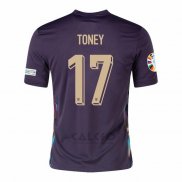 Maglia Inghilterra Giocatore Toney Away 2024