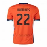 Maglia Paesi Bassi Giocatore Dumfries Home 2024-2025