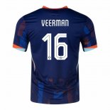 Maglia Paesi Bassi Giocatore Veerman Away 2024-2025