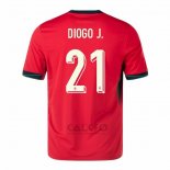 Maglia Portogallo Giocatore Diogo J. Home 2024
