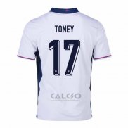 Maglia Inghilterra Giocatore Toney Home 2024