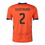 Maglia Paesi Bassi Giocatore Geertruida Home 2024-2025