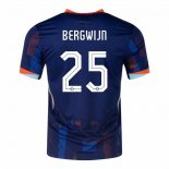 Maglia Paesi Bassi Giocatore Bergwijn Away 2024-2025