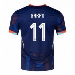 Maglia Paesi Bassi Giocatore Gakpo Away 2024-2025