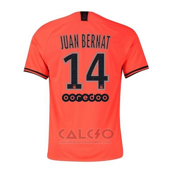 Maglia Paris Saint-Germain Giocatore Juan Bernat Away 2019-2020